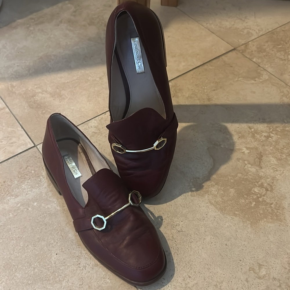 Louise et Cie Bayne Burgundy Loafer